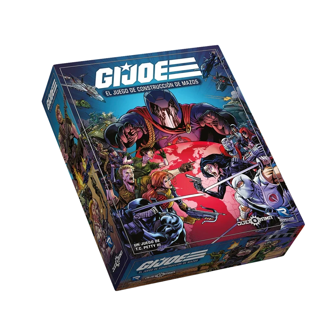 Caja del juego G.I. JOE El juego de construcción de mazos