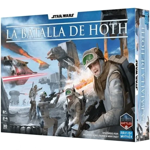 Caja del juego Star Wars: La Batalla de Hoth