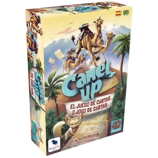 Caja del juego Camel Up: El juego de cartas