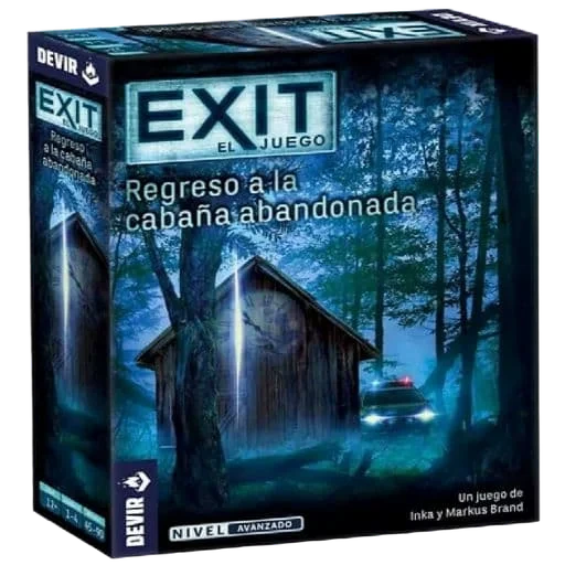 Caja del juego EXIT: El Juego – Regreso a la cabaña abandonada