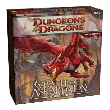 Caja del juego Dungeons & Dragons: Wrath of Ashardalon Board Game