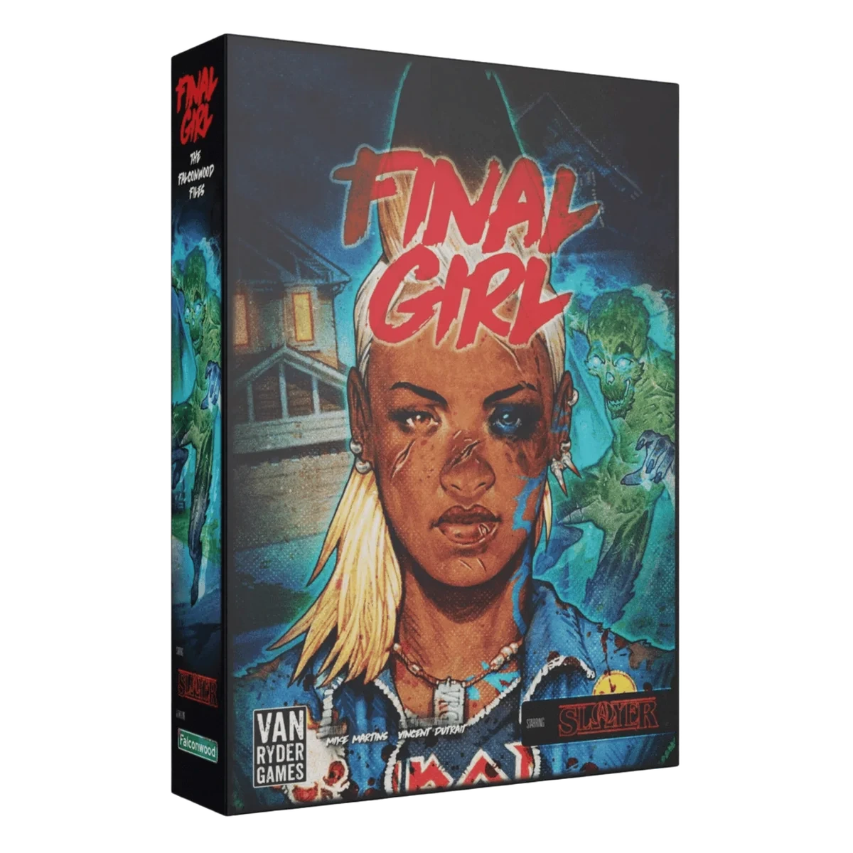Caja del juego Final Girl: The Falconwood Files