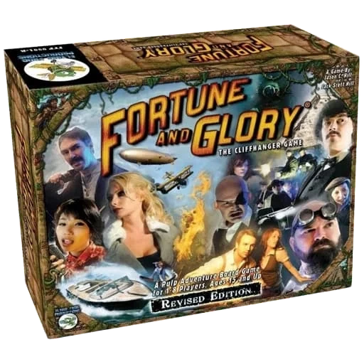 Caja del juego Fortune and Glory: The Cliffhanger Game