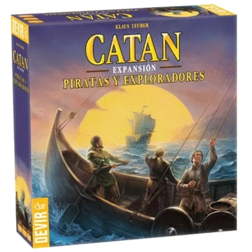Caja del juego Catan Piratas y Exploradores