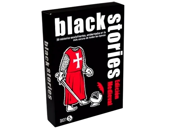 Caja del juego Black Stories: Edición Medieval