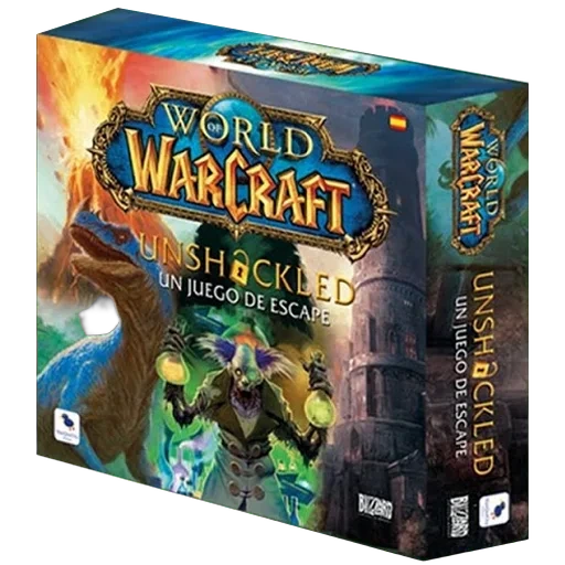 Caja del juego World of Warcraft Unshackled: Un Juego de Escape