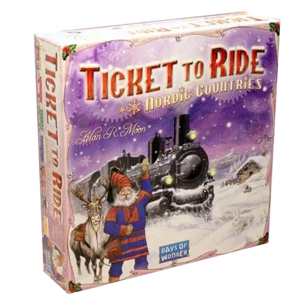 Caja del juego Ticket to Ride: Nordic Countries