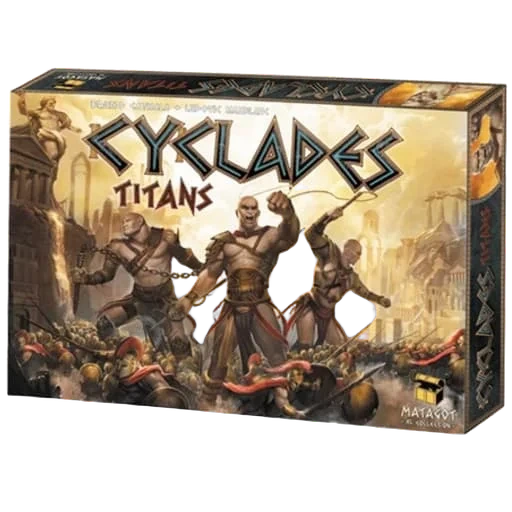 Caja del juego Cyclades: Titans