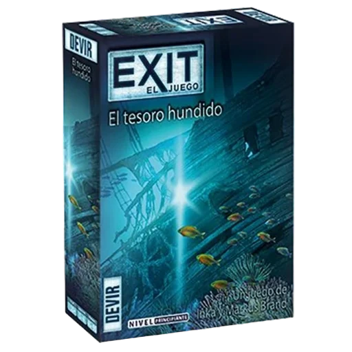 Caja del juego EXIT: El Juego – El tesoro hundido