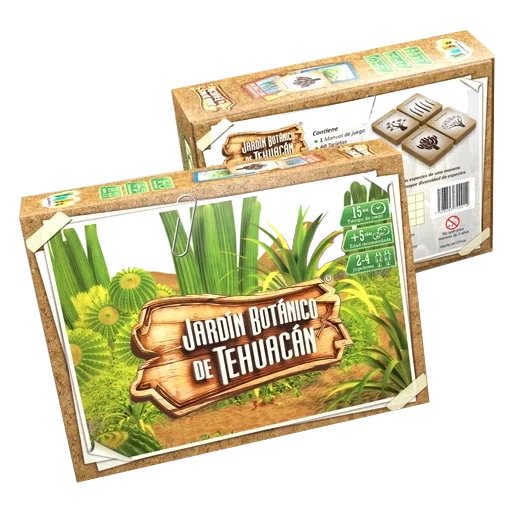 Caja del juego Jardín Botánico de Tehuacán