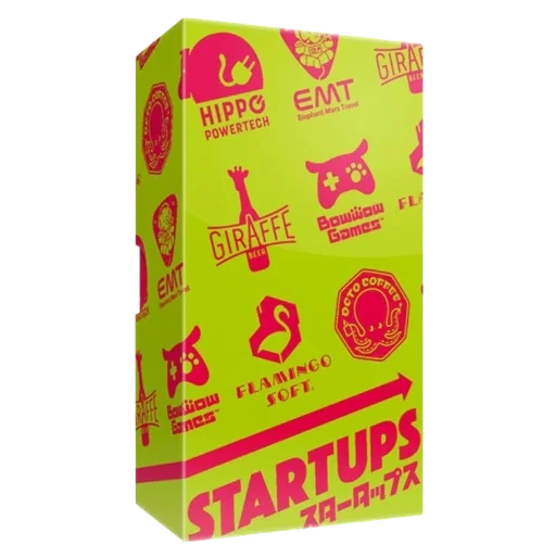 Caja del juego Startups