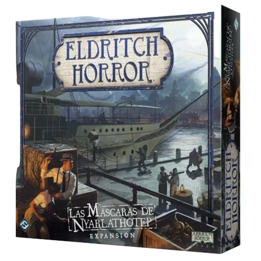 Caja del juego Eldritch Horror: Masks of Nyarlathotep