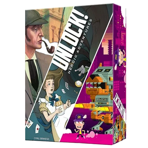 Caja del juego Unlock!: Heroic Adventures