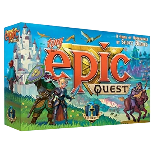 Caja del juego Tiny Epic Quest