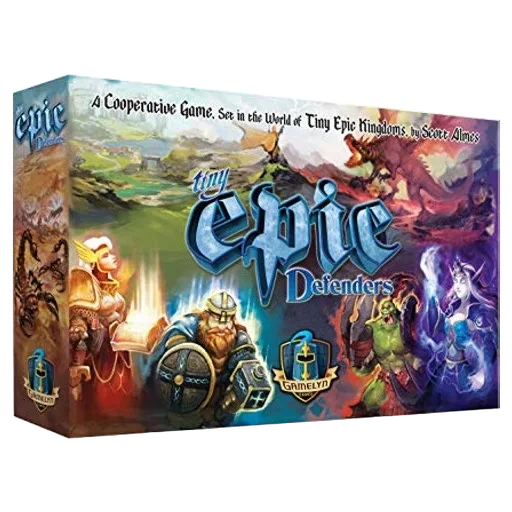 Caja del juego Tiny Epic Defenders