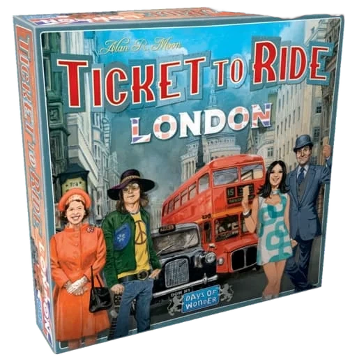 Caja del juego Ticket to Ride: London