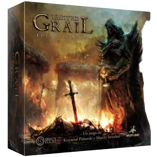 Caja del juego Tainted Grail: La caída de Ávalon