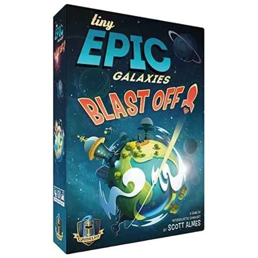Caja del juego Tiny Epic Galaxies BLAST OFF!