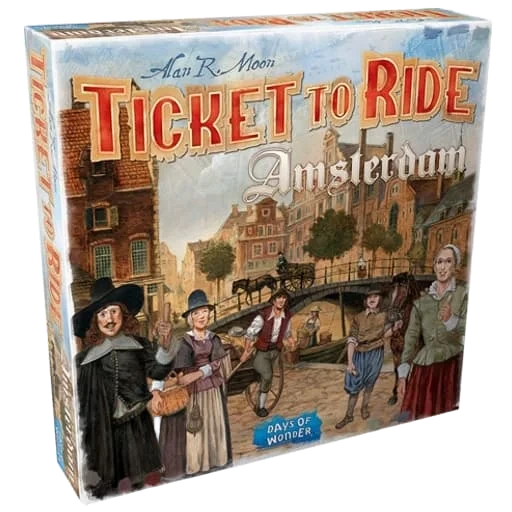 Caja del juego Ticket to Ride: Amsterdam