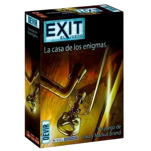 Caja del juego EXIT: El juego – La casa de los enigmas