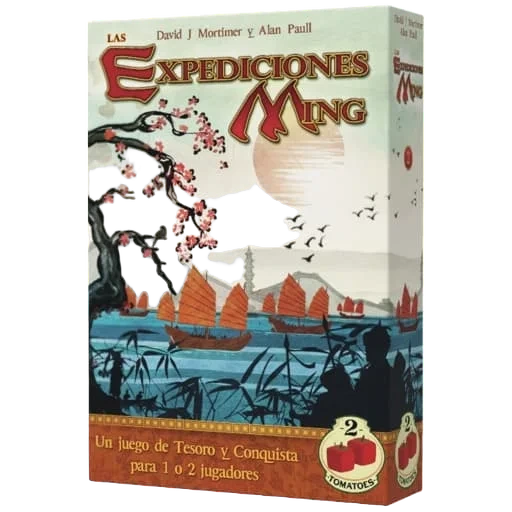 Caja del juego Las Expediciones Ming