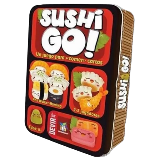 Caja del juego Sushi Go!