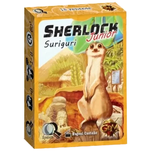 Caja del juego Sherlock Junior: Suriguri