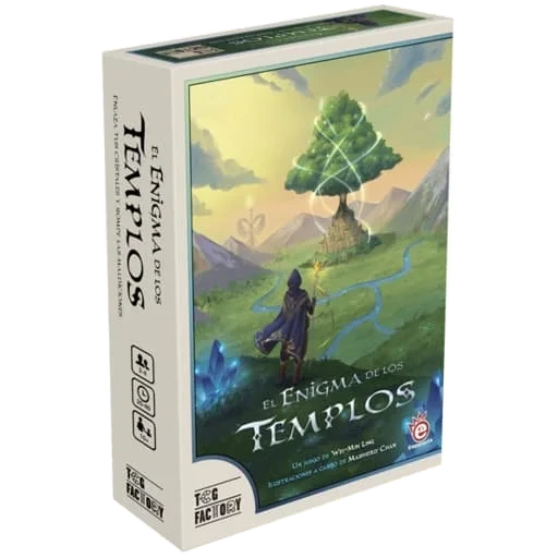 Caja del juego El enigma de los templos