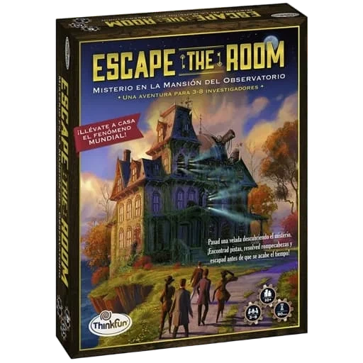 Caja del juego Escape the Room: Misterio en la Mansión del Observatorio