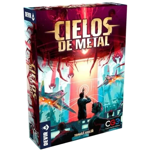 Caja del juego Cielos de Metal