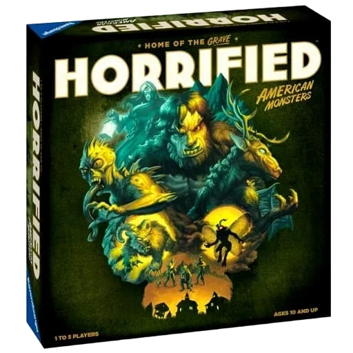 Caja del juego Horrified: American Monsters