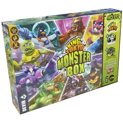 Caja del juego King of Tokyo: Monster Box
