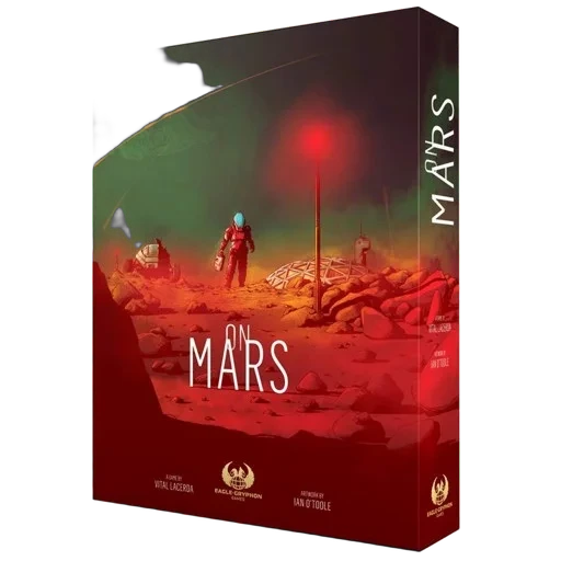 Caja del juego On Mars