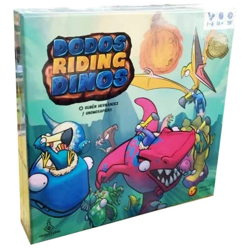 Caja del juego Dodos Riding Dinos