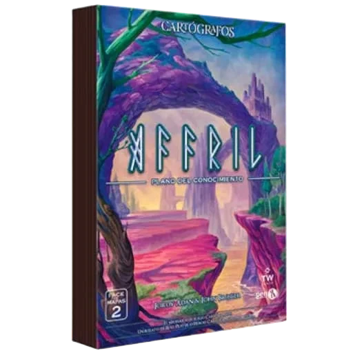 Caja del juego Cartographers: Map Pack 2 – Affril: Plane of Knowledge