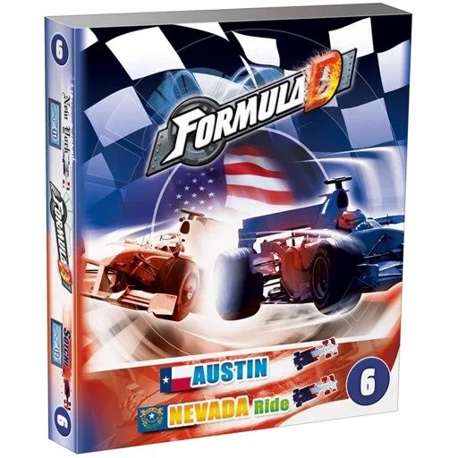 Caja del juego Formula D: Circuits 6 – Austin & Nevada Ride