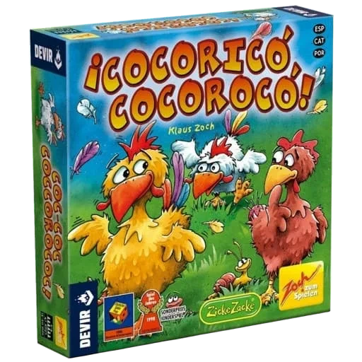 Caja del juego Cocorico Cocorocó!