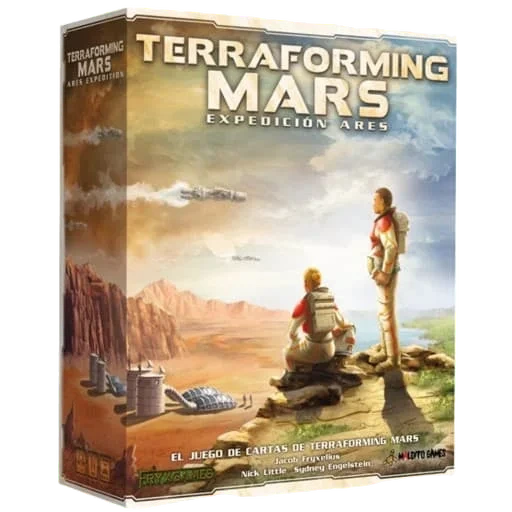 Caja del juego Terraforming Mars: Expedición Ares