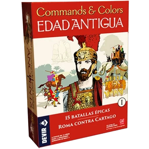 Caja del juego Commands & Colors: Edad Antigua