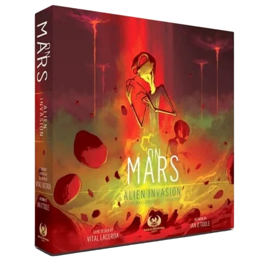 Caja del juego On Mars: Alien Invasion