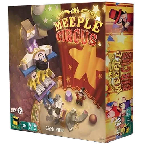Caja del juego Meeple Circus