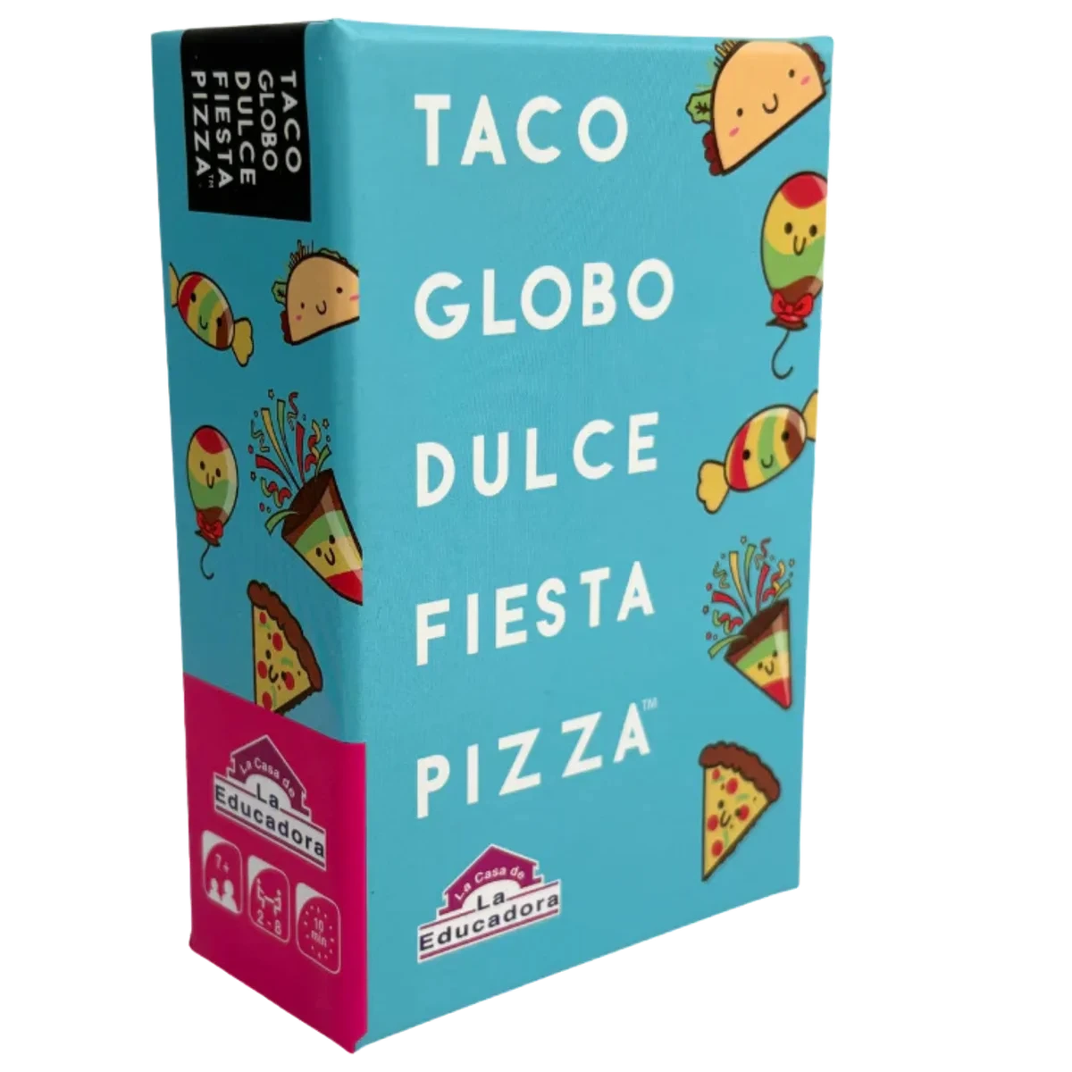 Caja del juego Taco, gorro, tarta, regalo, pizza