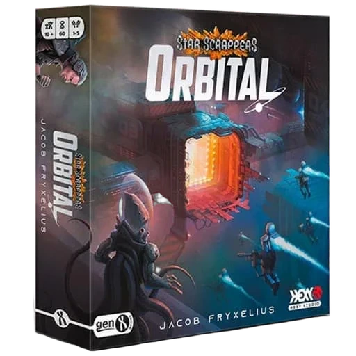 Caja del juego Star Scrappers: Orbital
