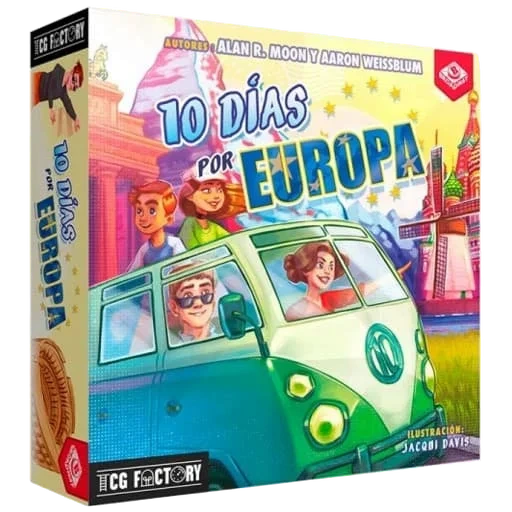 Caja del juego 10 días por Europa