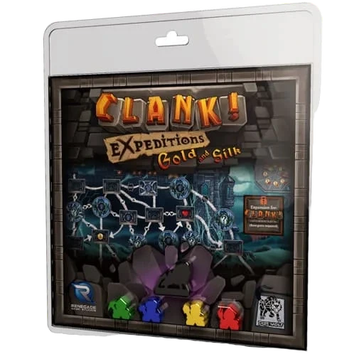 Caja del juego Clank! Expeditions: Gold and Silk