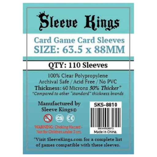 Caja del juego Standard Sleeve Kings 63.5×88