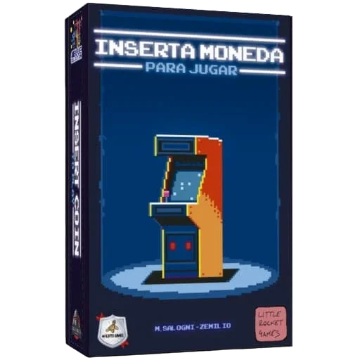 Caja del juego Inserta moneda para jugar