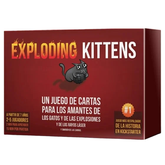 Caja del juego Exploding Kittens