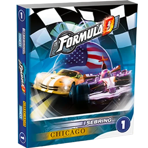 Caja del juego Formula D: Circuits 1 – Sebring & Chicago