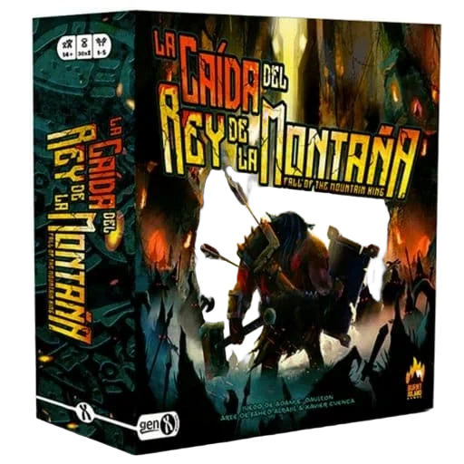 Caja del juego La Caída del Rey de la Montaña